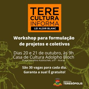 Teresópolis faz curso sobre elaboração de projetos e coletivos