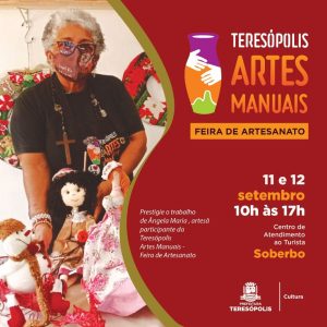 Feira de Artes Manuais em Teresópolis dias 11 e 12-09