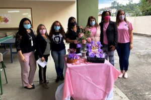 CRAS São Pedro e Escola Municipal Acliméa Nascimento realizam ação conjunta do Outubro Rosa