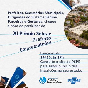 Teresópolis confirma participação no XI Prêmio Sebrae Prefeito Empreendedor