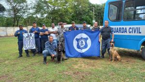 GCM de Teresópolis participa do evento de treinamento de cães das forças de segurança, em Muriaé (MG)