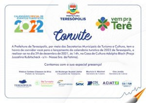 ‘Vem pra Terê’ Teresópolis lança o calendário de eventos turísticos 2022