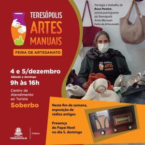 ‘Teresópolis Artes Manuais’ especial dias 4 e 5 dezembro