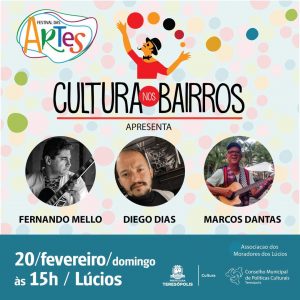 ‘Cultura nos Bairros’ em Lúcios dia 20-02-2022
