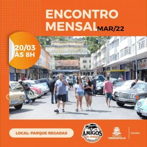 1º Encontro mensal 2022 de Carros Antigos em Teresópolis