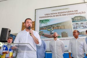 Governador Cláudio Castro destaca os investimentos do estado em Teresópolis