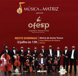 Orquestra Feso Pro Arte será a atração especial do ‘Música na Matriz’ 