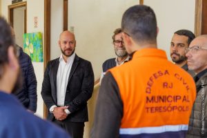 Reunião com o prefeito de Teresópolis Vinícius Claussen