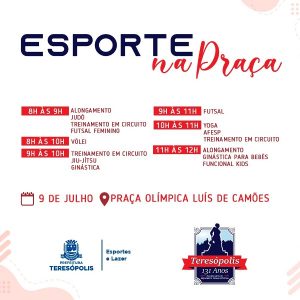 Aniversário de Teresópolis - Diversas atividades esportivas  na Praça Olímpica