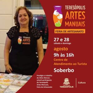 'Cultura nos Bairros’ e feira ‘Artes Manuais’ neste fim de semana em Teresópolis