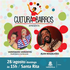 'Cultura nos Bairros’ e feira ‘Artes Manuais’ neste fim de semana em Teresópolis