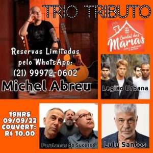 Trio Tributo com Michel Abreu no Quintal das Marias 
