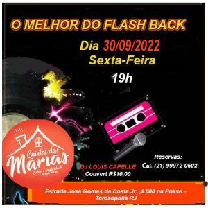 Flash Back no Quintal das Marias dia 30-09