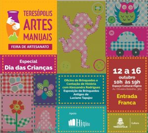 Feira Teresópolis Artes Manuais ganha edição especial pelo Dia das Crianças