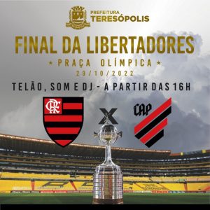 Telão na Praça Olímpica irá transmitir decisão da Libertadores da América