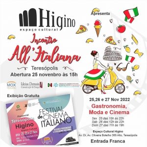 Incontro All ' Italiana no Espaço Cultural Higino em Teresópolis