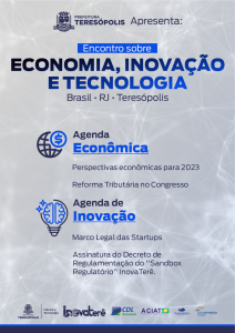 Teresópolis promove Encontro sobre Economia, Inovação e Tecnologia nesta sexta, 24