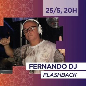 Dia 25-05 Fernando DJ no Sesc Bistrô em Teresópolis