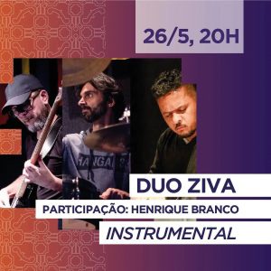 Dia 26-05 Duo Ziva no Sesc Bistrô em Teresópolis