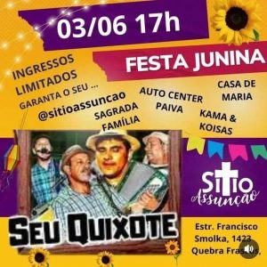 Dia 03-06 Festa Junina no Sitio Assunção em Teresópolis