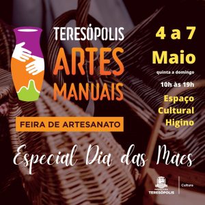 Feira Teresópolis Artes Manuais especial pelo Dia das Mães