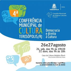 4ª Conferência Municipal de Cultura em Teresópolis