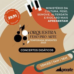Dia 29-11 Concertos didáticos com a Orquestra Feso Pro Arte Teresopolis