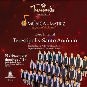 Dia 10-12 Música na Matriz especial de Natal em Teresópolis