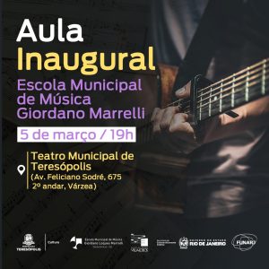 Concerto abre ano letivo na Escola Municipal de Música de Teresópolis