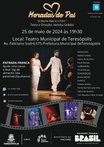 Dia 25-05 Moradas do Pai no teatro municipal de Teresópolis