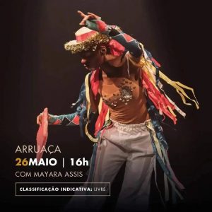 Dia 26-05 dança Arruaça no Sesc Teresópolis