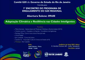 Abertas as inscrições para Encontro do G20 na Região Serrana