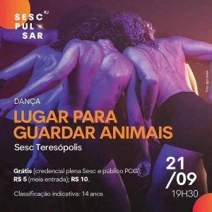 Dia 21-09 Lugar para guardar animais no Sesc Teresópolis