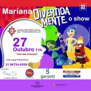 Dia 27-10 Mariana Divertidamente em Teresópolis