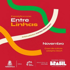 Exposição ‘Entre Linhas’ na Casa de Cultura de Teresópolis