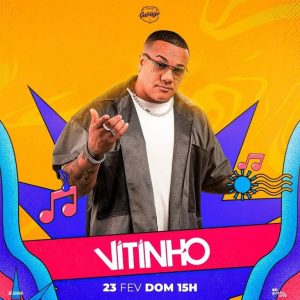 Dia 23-02 Vitinho no Paradise Garage em Teresópolis