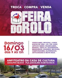 Dia 16-03 Feira do Rolo em Teresópolis Dia 16-03 Feira do Rolo em Teresópolis