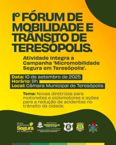 1º Fórum de Mobilidade e Trânsito de Teresópolis