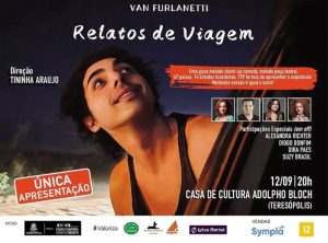 Dia 12-09 Relatos de Viagem na Casa de Cultura de Teresópolis