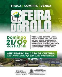 Dia 21-09 Feira do Rolo em Teresópolis