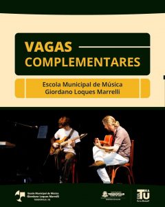 Cursos gratuitos na Escola de Música de Teresópolis