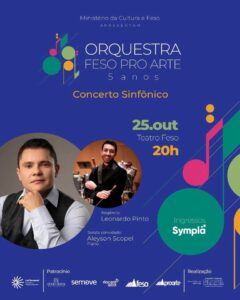Dia 25-10 concerto com Orquestra Feso Pro Arte Teresópolis