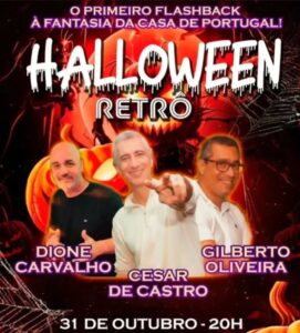 Dia 31-10 Halloween Retrô com festa a fantasia em Teresópolis