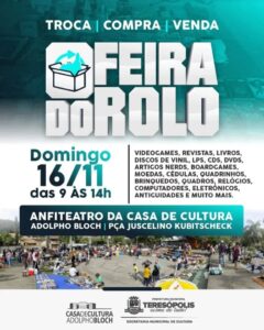 Dia 16-11 Feira do Rolo em Teresópolis