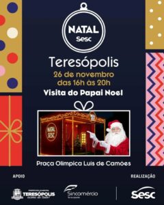 Visita do Papai Noel Teresópolis