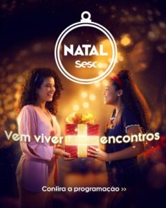 Programação de Natal 2025 do Sesc Teresópolis