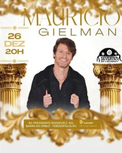 Dia 26-12 Maurício Gielman no Severina Teresópolis