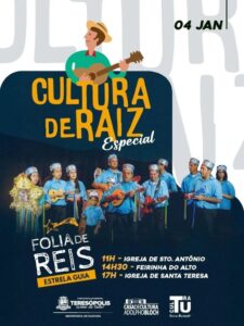 Dia 04-01 Cultura de Raiz especial em Teresópolis