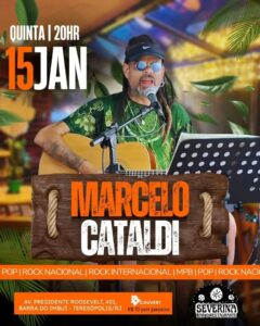 Dia 15-01 Marcelo Cataldi no Severina Teresópolis