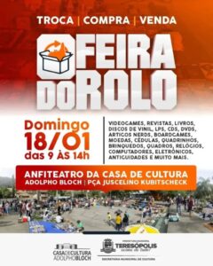 Dia 18-01 Feira do Rolo de Teresópolis